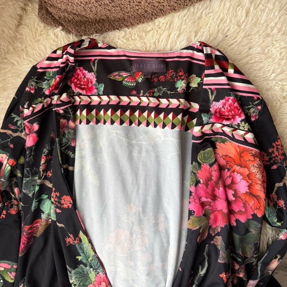 Hale Bob Stretchy Floral Top